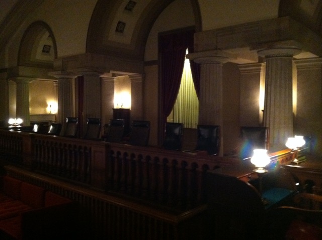 Photo of the old court room